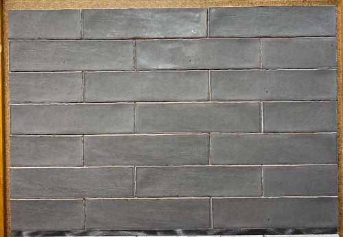 3” x 12” - Roca - Maiolica Crackled Taupe - Ceramic Subway Tile